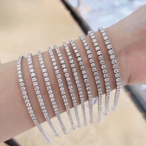 Moissanite Bowknot necklace for women, all-match, high-end, niche, tassel, simple, pearl, clavicle jewelry Wholesale