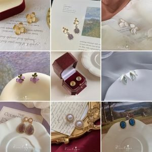 2024 French Retro Femininity Earrings High-end Sense Mosquito Coil Ear Clip Women No Ear Piercing Pearl Earrings Women Wholesale