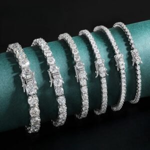 Moissanite 2025 HOT Women's High-end Versatile Hand jewelry wholesale Personal Exclusive